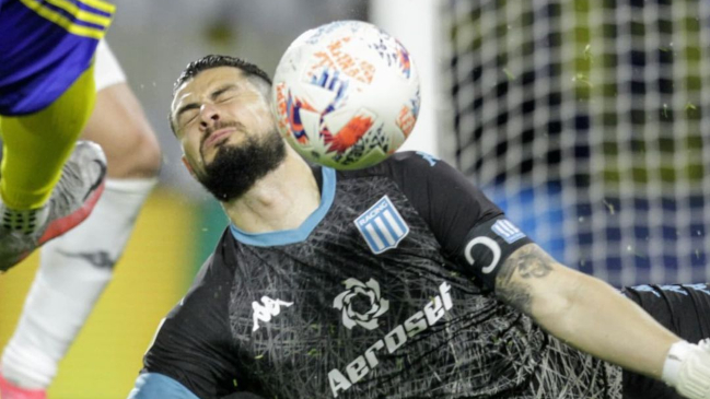 Gabriel Arias fue figura en empate de Racing en el clásico ante Boca Juniors en La Bombonera