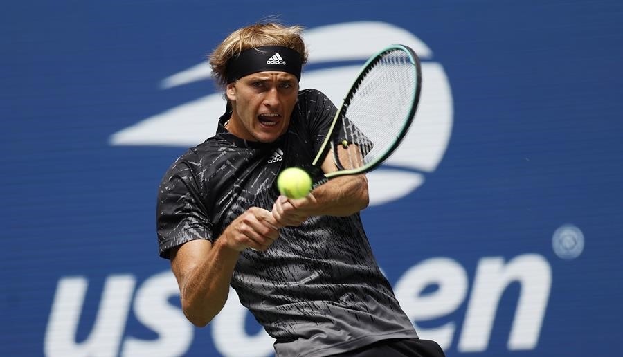 Alexander Zverev tuvo un auspicioso debut en el US Open ante Sam Querrey