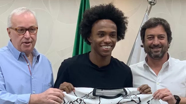 Corinthians hizo oficial la incorporación del ex Chelsea y Arsenal Willian
