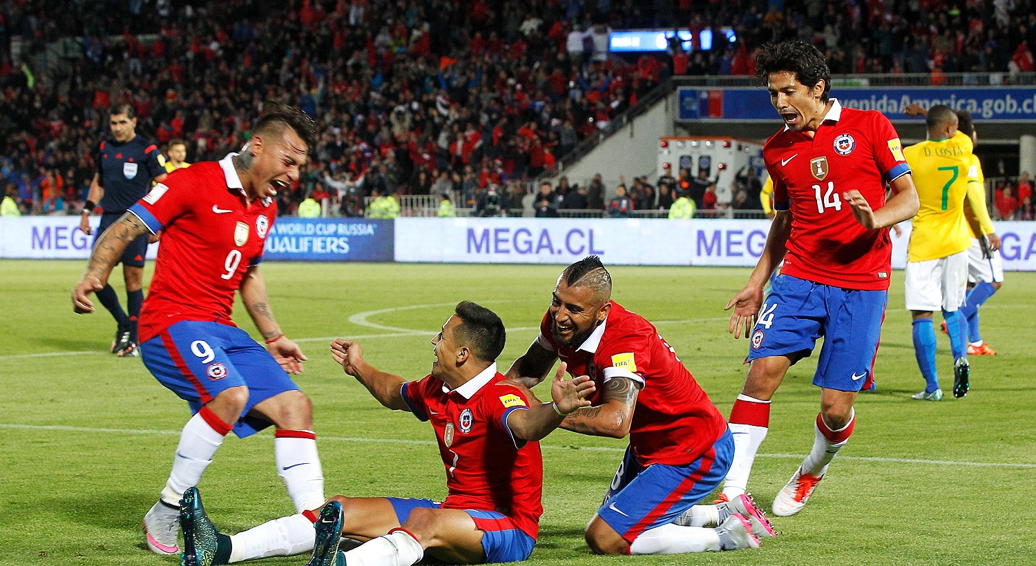 Rumbo a Rusia 2018: La última victoria de la Roja sobre Brasil en Clasificatorias