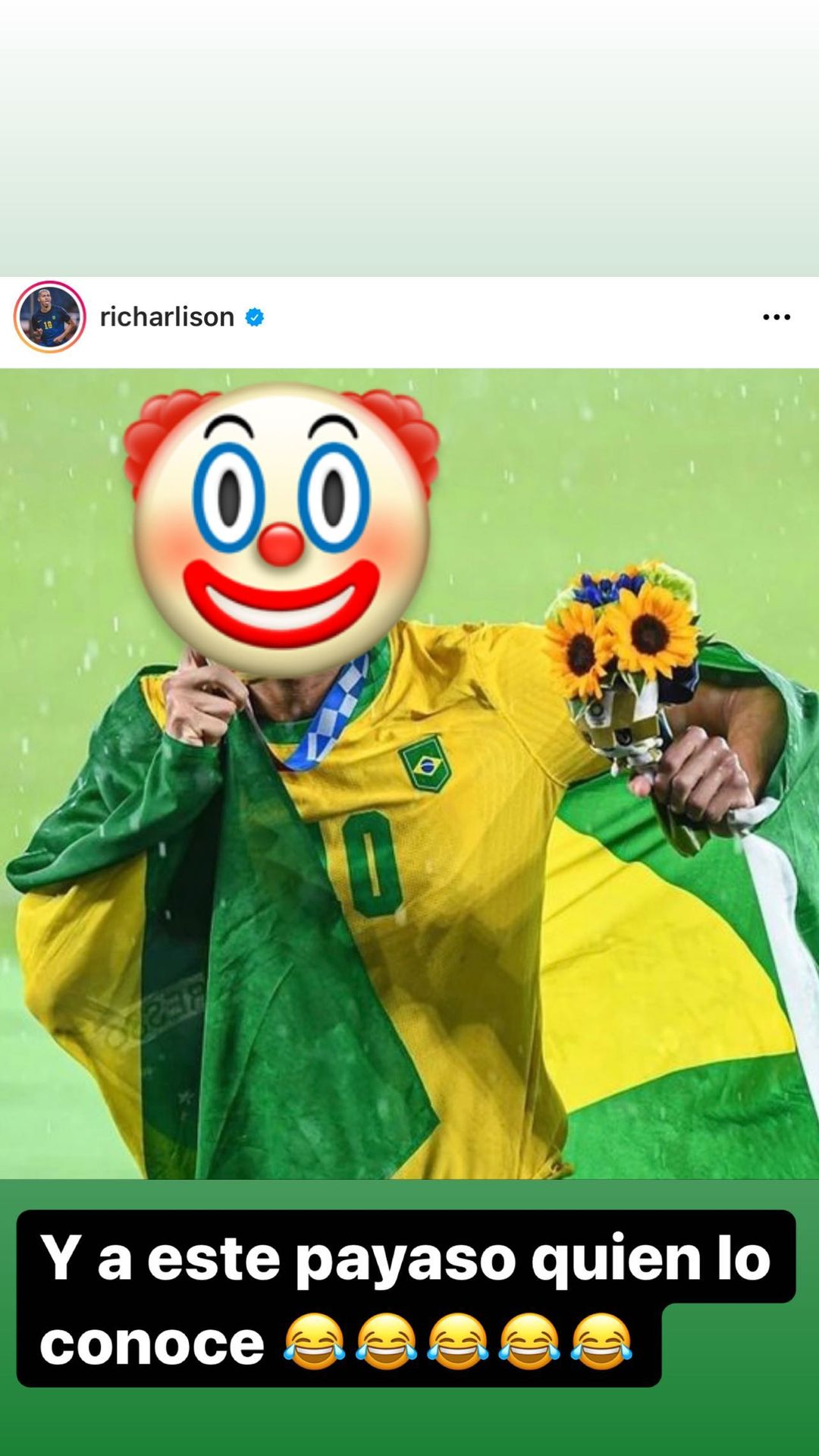 ¿Y a este payaso quién lo conoce? La contundente respuesta de Vidal a Richarlison