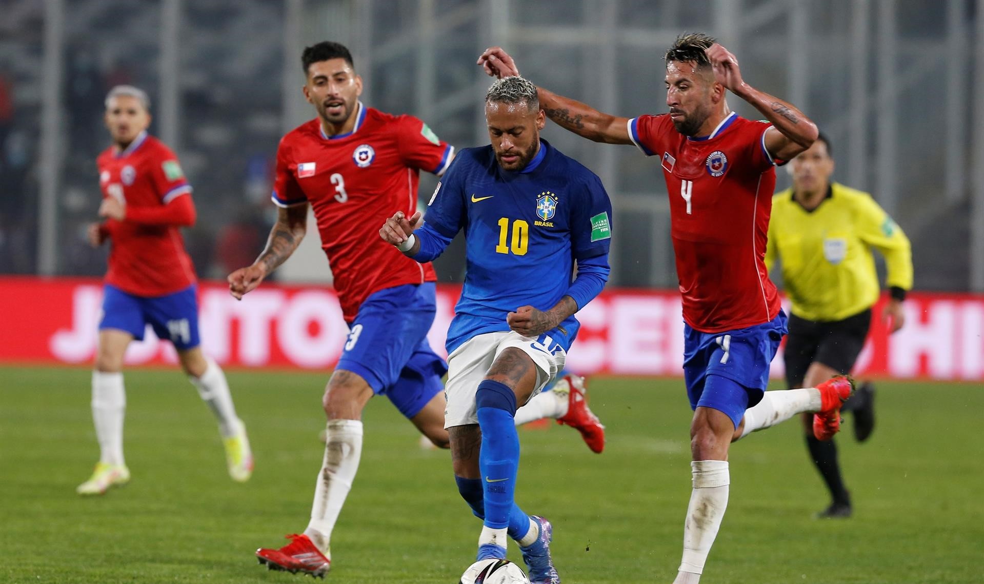 Resumen: La Roja falló en romper el invicto de Brasil y sigue complicada en Clasificatorias