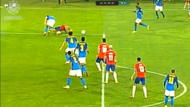 Conmebol liberó audios del polémico penal que reclamó Arturo Vidal y La Roja ante Brasil