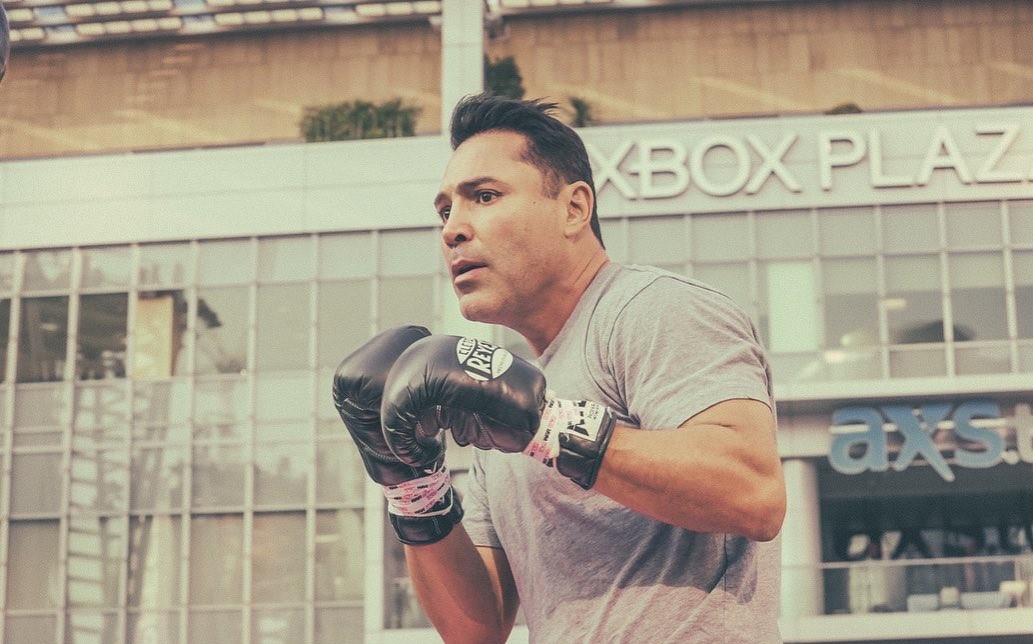 Oscar de La Hoya anunció que tiene Covid-19 y canceló su regreso al ring