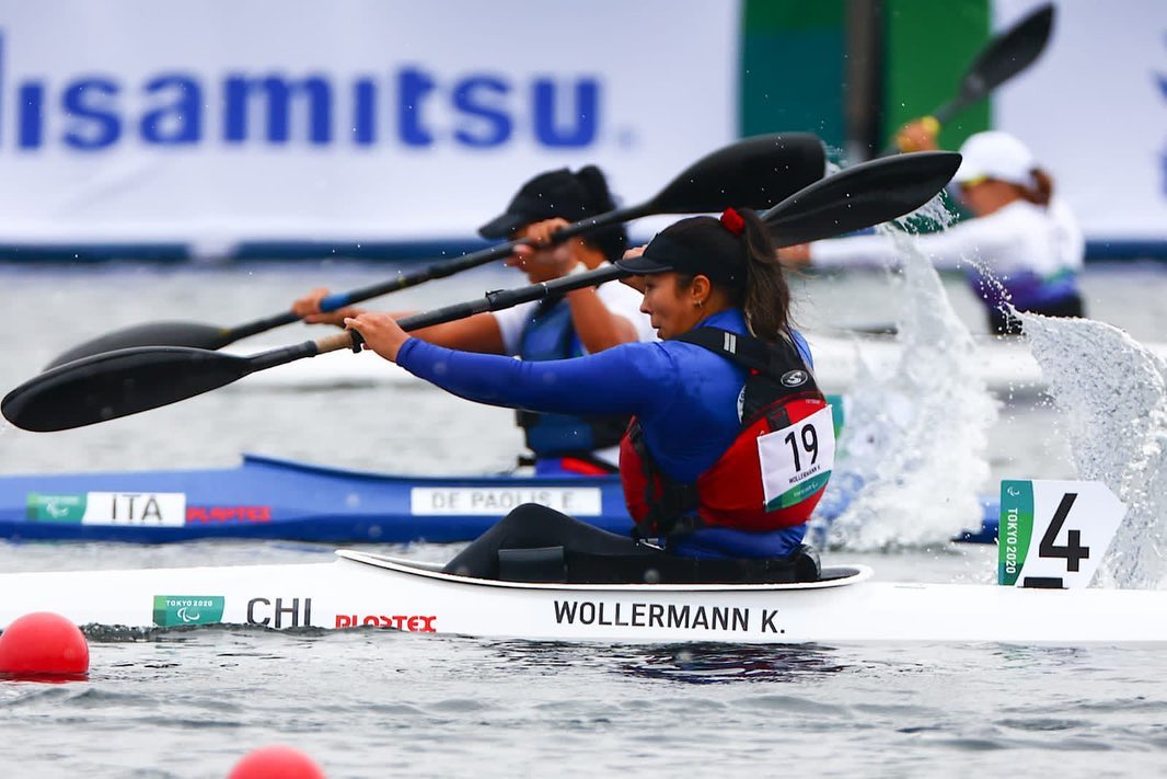 Katherinne Wollermann lo dio todo para ganar bronce en infartante final del kayak de los Juegos Paralímpicos