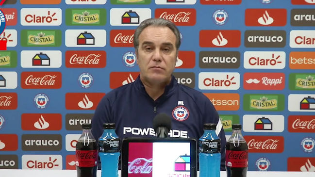 Lasarte y la falta de gol en la Roja: Tenemos que resolver esa carencia con una posesión efectiva