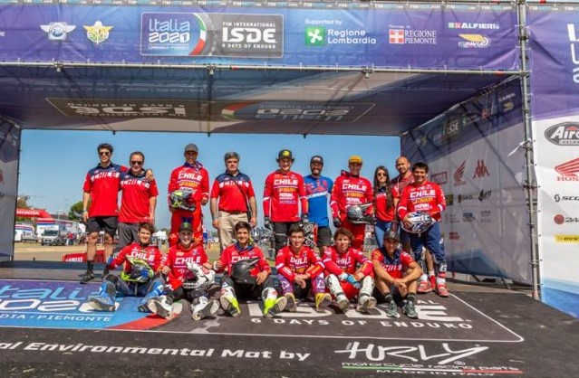 Equipo de Chile conquistó el cuarto lugar del Junior Trophy en los Six Days de Italia