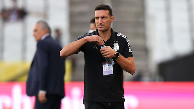 Lionel Scaloni: En ningún momento se nos notificó que no podíamos jugar el partido