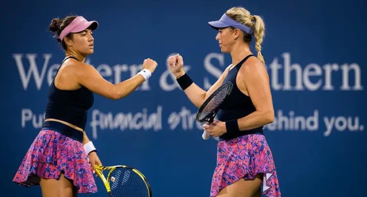 ¡A cuartos de final! Alexa Guarachi avanzó junto a Desirae Krawczyk en el dobles del US Open