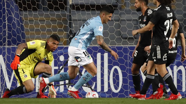 Pedro Pablo Hernández apareció en el área de Colo Colo y marcó la igualdad para O’Higgins