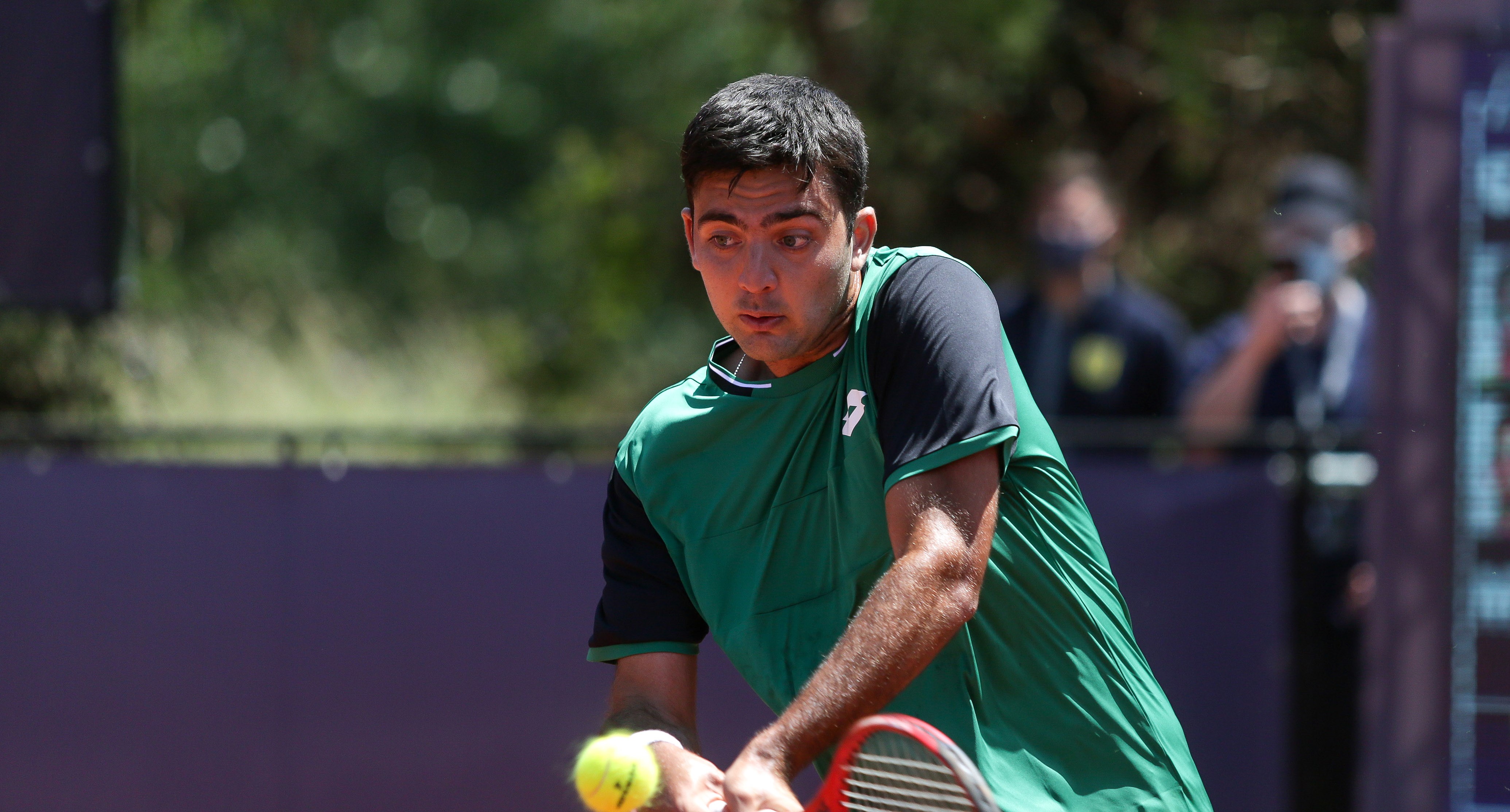 “Saque y Red”: Tomás Barrios se metió entre los ocho mejores en el Challenger de Sevilla