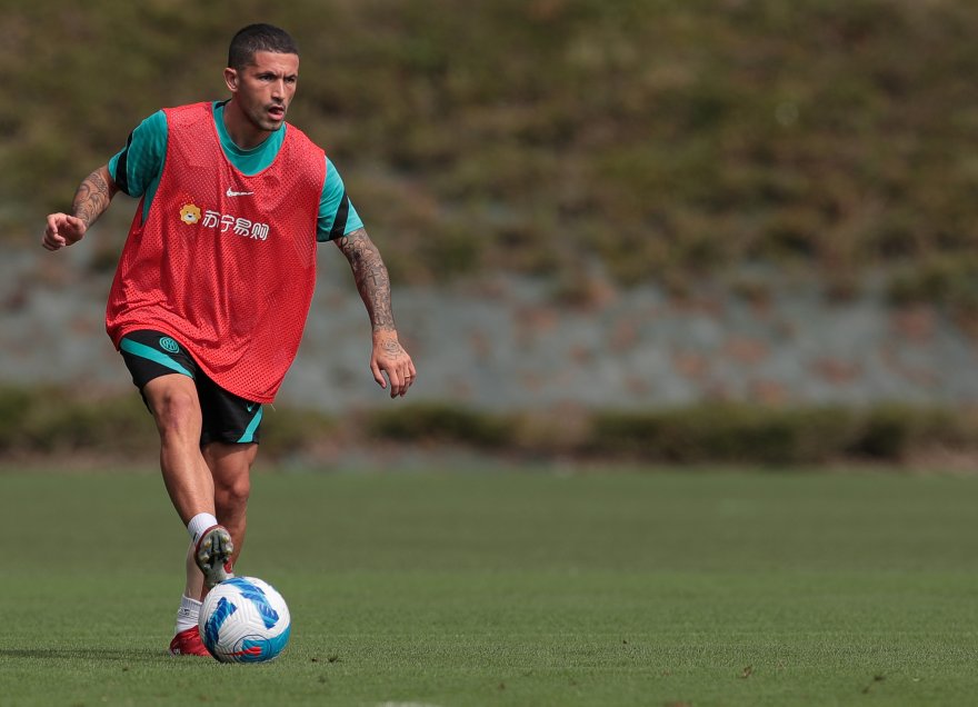 ¡Apareció Alexis! Inter hizo práctica de fútbol con Sánchez en cancha