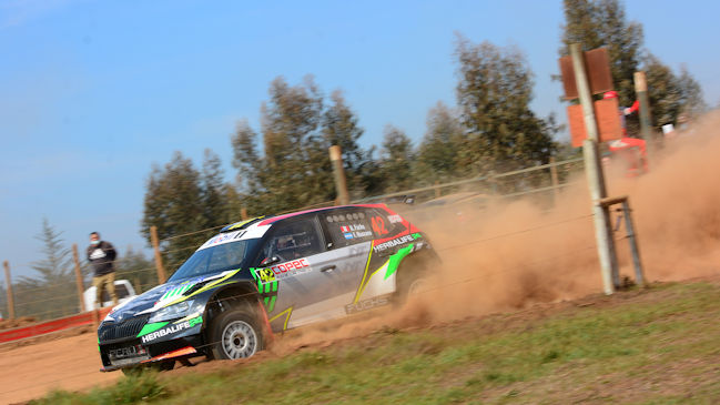 Nicolás Fuchs se impuso en el último ensayo del Rally de Casablanca