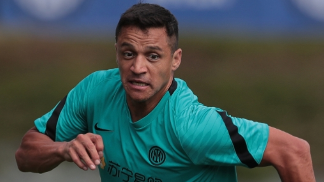 Alexis Sánchez volvió a la citación de Inter de Milán para el duelo ante Sampdoria