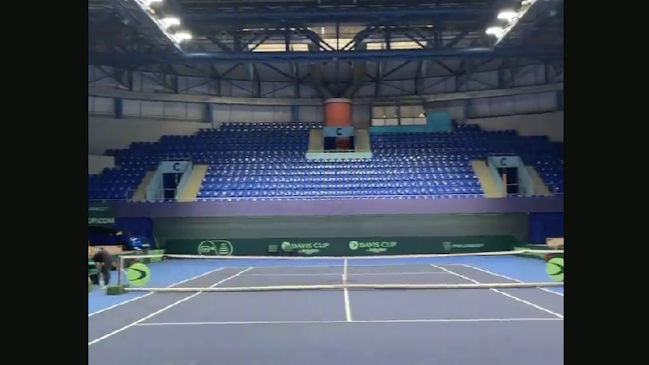 Nicolás Massú llegó a Bratislava para preparar la serie ante Eslovaquia en Copa Davis