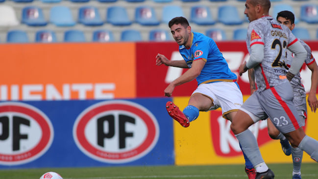 Lautaro Palacios encontró espacios y abrió el marcador para Audax Italiano ante La Calera