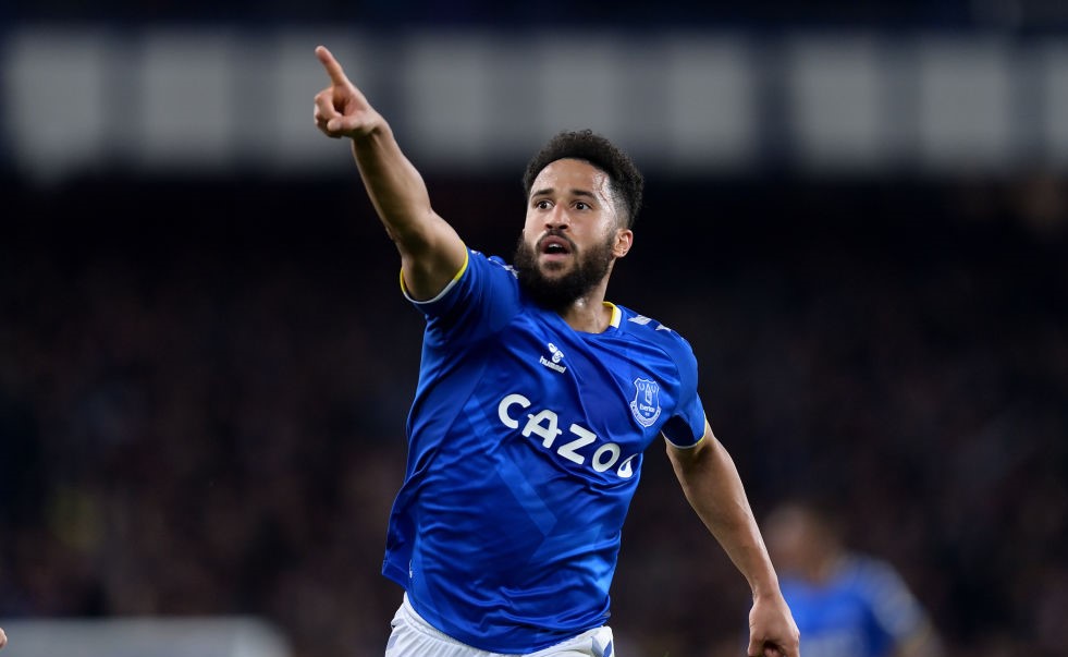 Andros Townsend marcó un golazo al ángulo en la remontada de Everton sobre Burnley