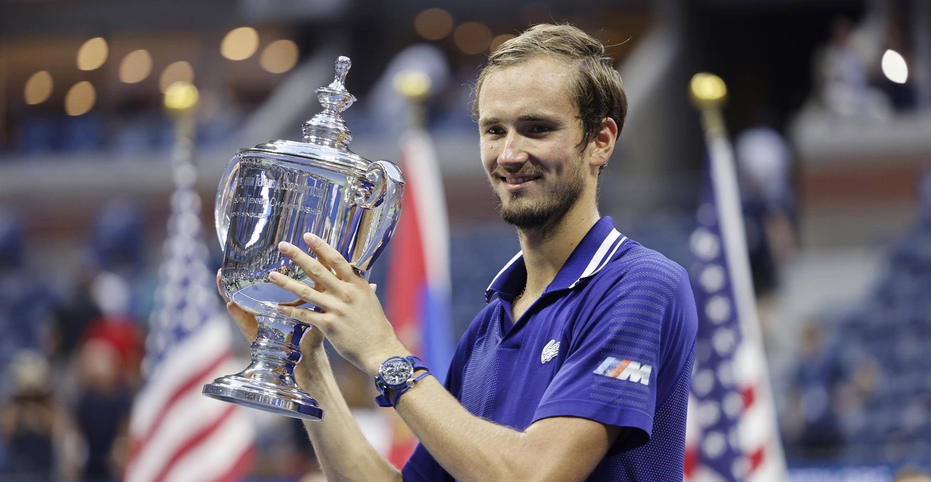 Vladimir Putin felicitó a Daniil Medvedev por ganar el US Open