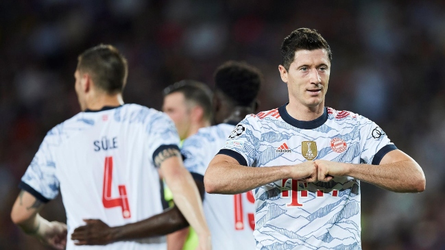 Robert Lewandowski brilló con dos anotaciones en triunfo de Bayern Munich sobre FC Barcelona