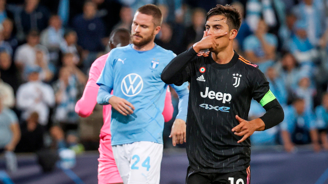 Paulo Dybala y Alvaro Morata reactivaron a Juventus ante Malmo en su debut en Champions