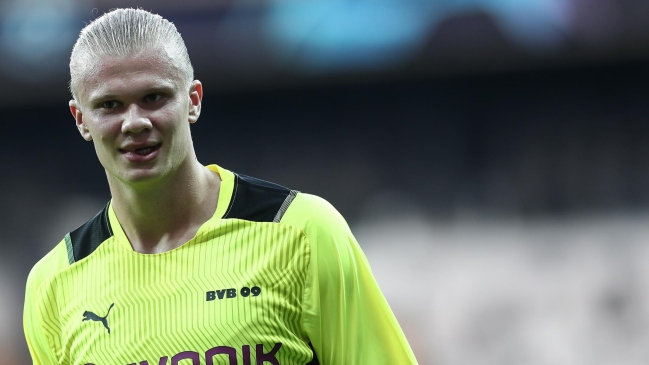Erling Haaland se hizo presente en victoria de Borussia Dortmund sobre Besiktas