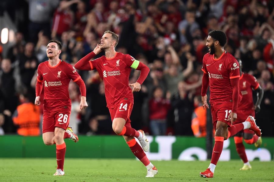 Liverpool le ganó un partidazo a AC Milan con golazo de Henderson en la Champions League