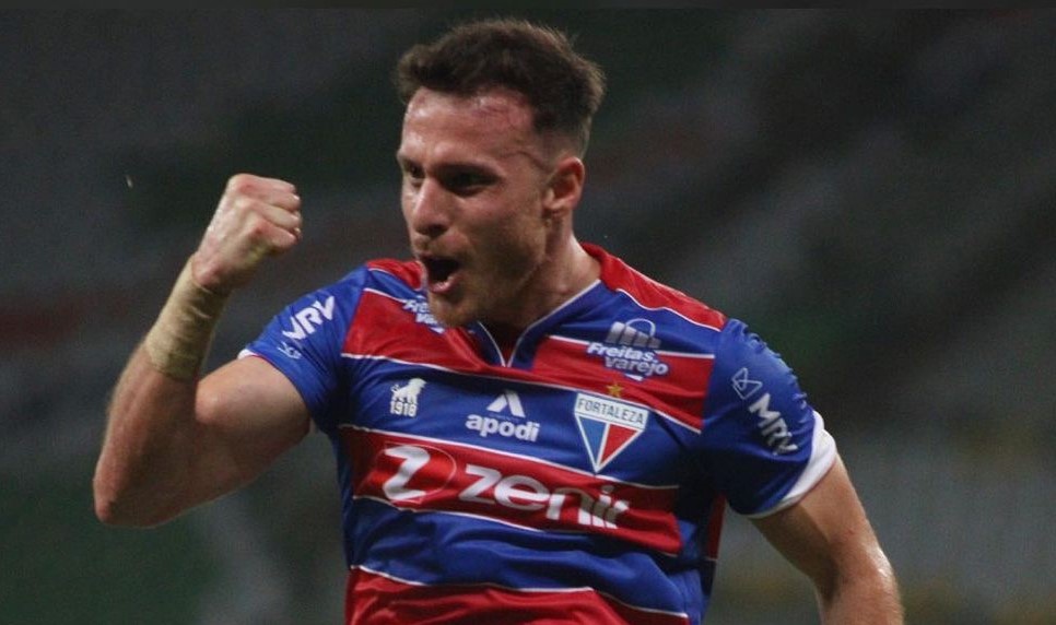 Angelo Henríquez anotó un golazo en victoria de Fortaleza sobre Sao Paulo en Copa de Brasil