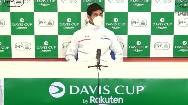 “No tengo nada que hablar contigo”: Garin tuvo rabieta con periodista a un día de la Copa Davis