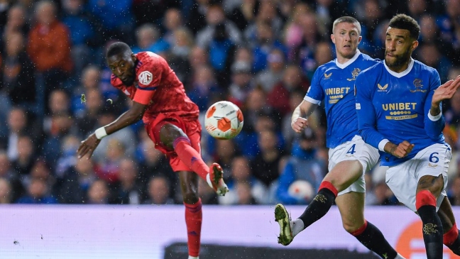 Olympique de Lyon debutó con sólido triunfo en la Europa League tras batir a Glasgow Rangers