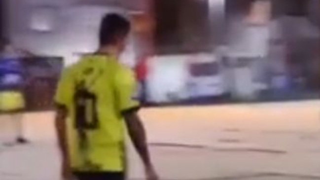 Carlos Tévez volvió a jugar en el Fuerte Apache y se hizo viral con un golazo