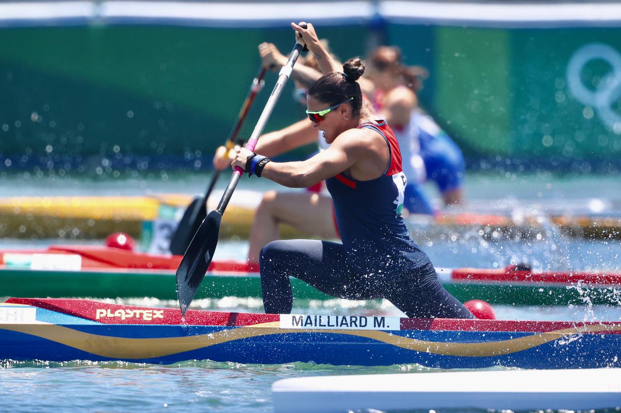 María José Mailliard avanzó a una nueva final en el Mundial de Canotaje en Copenhague