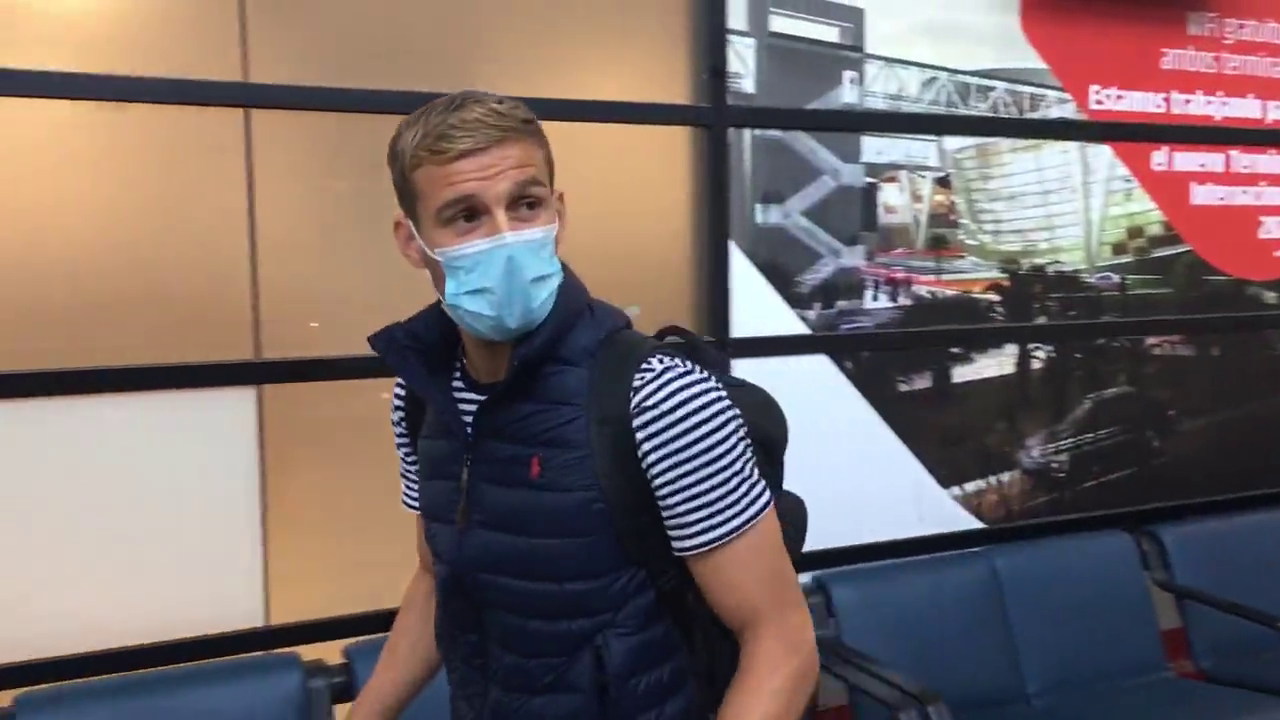 Christian Santos arribó a Chile para sumarse a Colo Colo: Llego a un club grande y con ganas de hacer las cosas bien