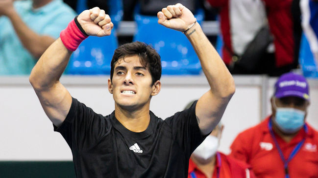 Cristian Garin tras triunfal debut en Copa Davis: Necesitaba un partido a este nivel