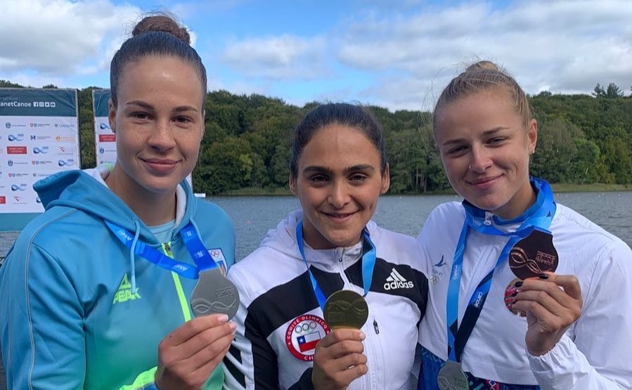 ¡Campeona! María José Mailliard ganó la medalla de oro en el Mundial de Canotaje en Copenhague