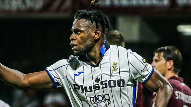 Duván Zapata fue clave con un gol y le dio el triunfo a Atalanta sobre Salernitana