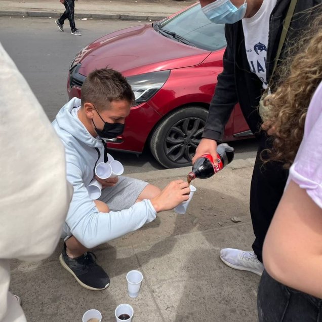 Jugadores de Deportes Antofagasta ocuparon sus días libres para ayudar en una actividad social