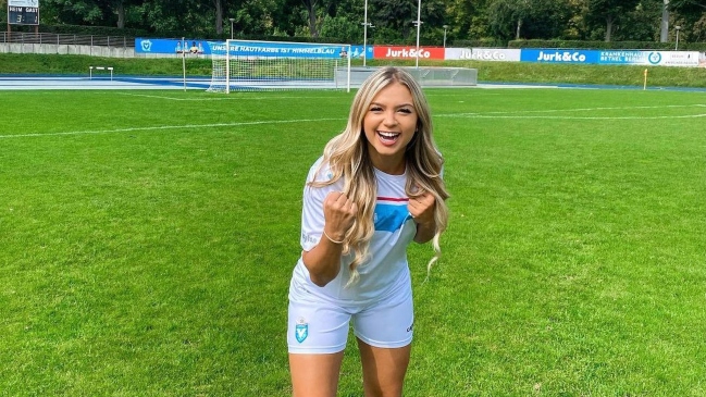 ¡Gran definición! Jullien Ramírez se lució con un golazo en Alemania