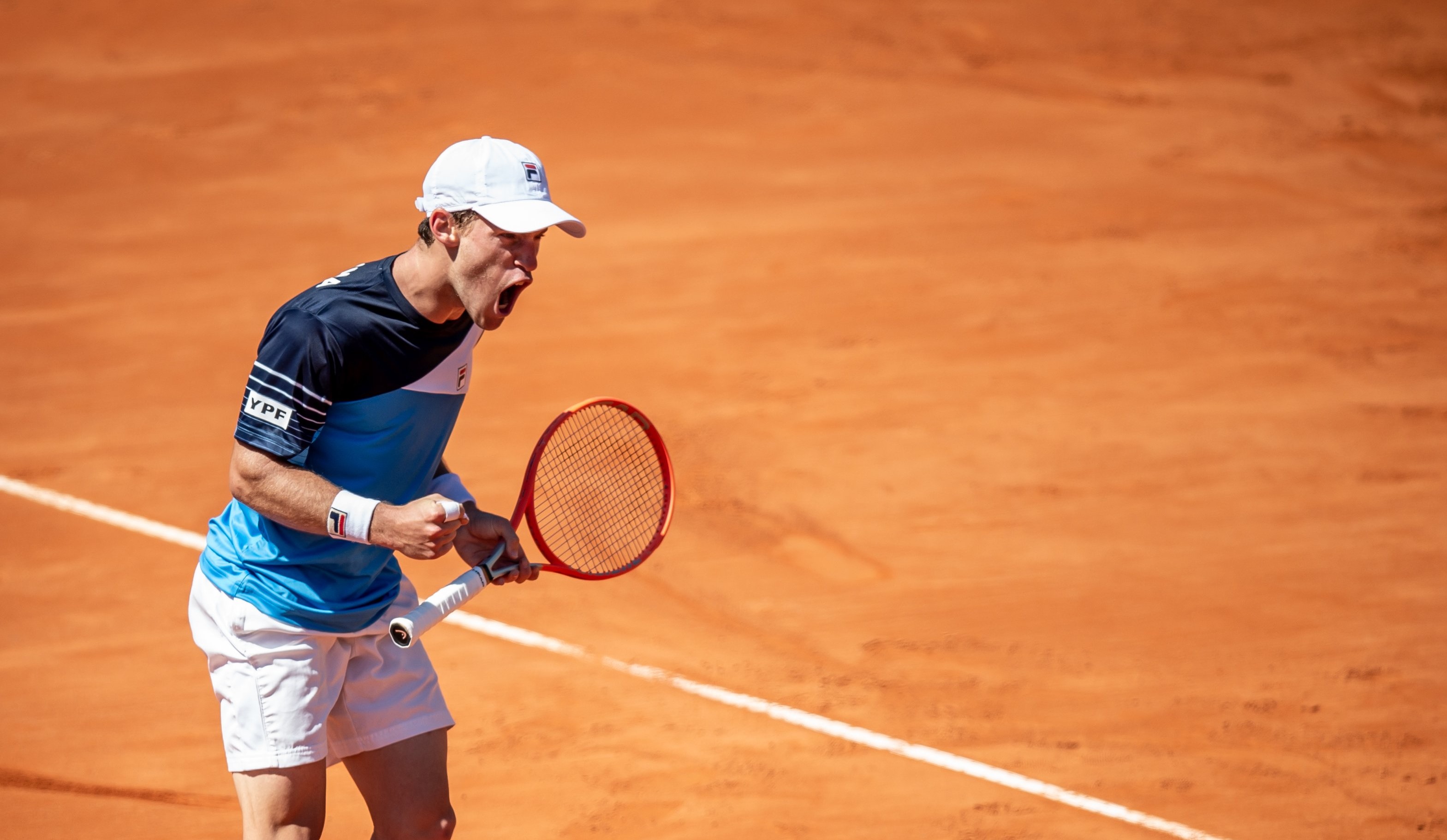 Diego Schwartzmann se reivindicó y le dio a Argentina la serie ante Bielorrusia en Copa Davis