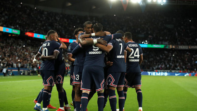 PSG concretó agónica remontada sobre O. de Lyon y se afirmó como líder en la liga francesa