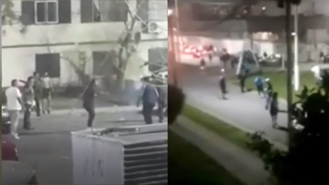 Hinchas de Racing e Independiente protagonizaron violento tiroteo en Avellaneda