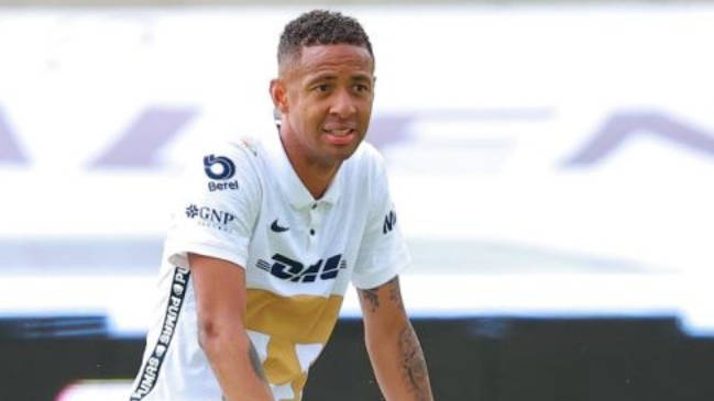 Ex U. de Chile Gabriel Torres será despedido de Pumas por bajo rendimiento