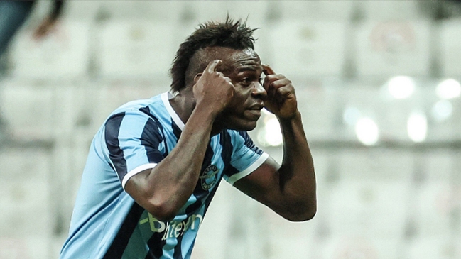 Balotelli anotó un golazo y se lo dedicó a DT rival que le dijo que no tenía cerebro