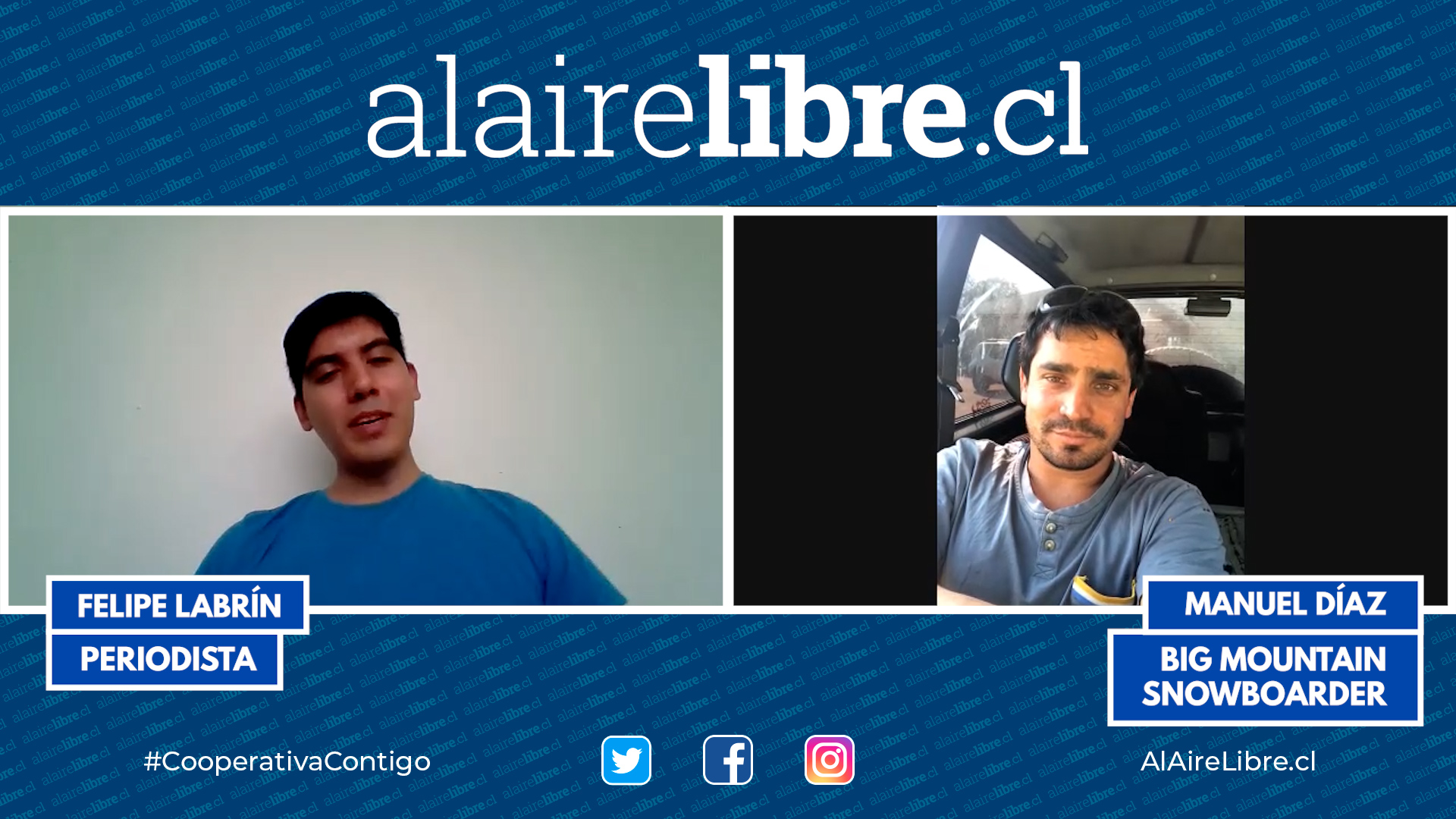 Manuel Díaz repasó su extraordinaria carrera en snowboard y adelantó la película Driven