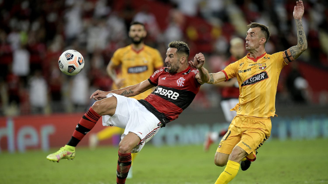 Flamengo de Isla logró una buena ventaja ante Barcelona SC en semifinales de la Libertadores