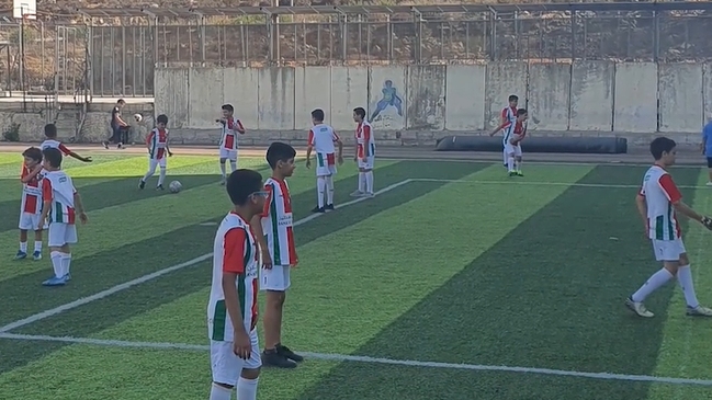 Palestino abrió una escuela de fútbol en la ciudad de Ramallah
