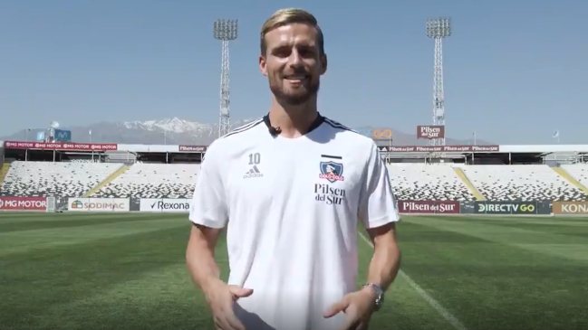 Christian Santos: Estoy muy feliz de estar en Colo Colo y le mando un gran saludo a la gente