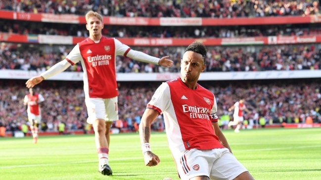 Aubameyang comandó victoria de Arsenal sobre Tottenham en el clásico de Londres