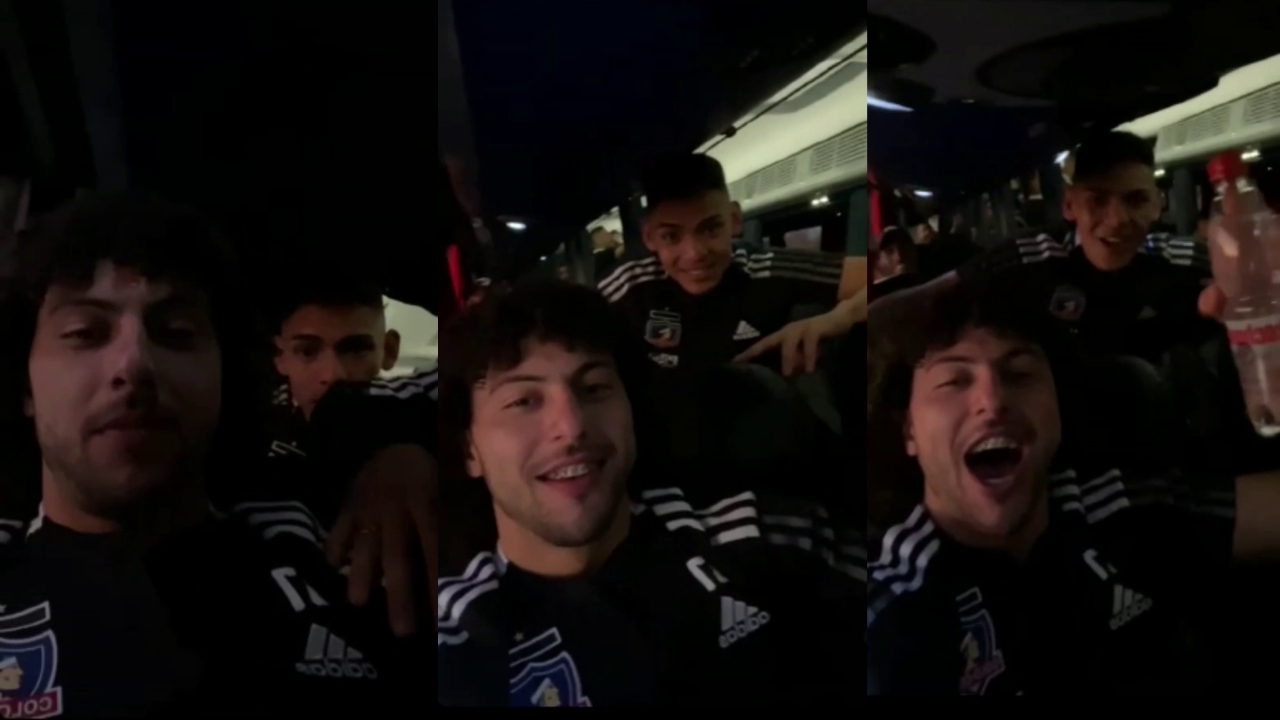 Cantaron contra la U y trataron de llamar a Arturo Vidal: El animado regreso de Colo Colo a Santiago