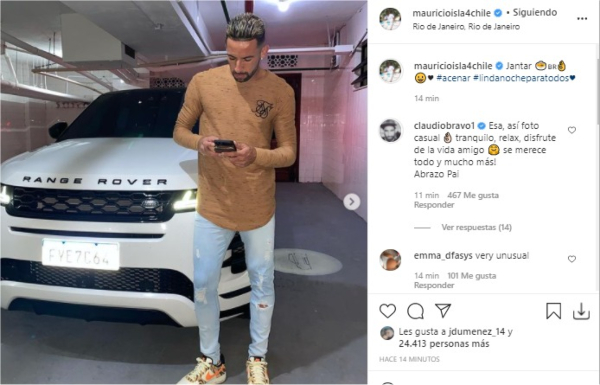 “Disfrute de la vida, amigo”: El cariñoso mensaje de Claudio Bravo a Mauricio Isla