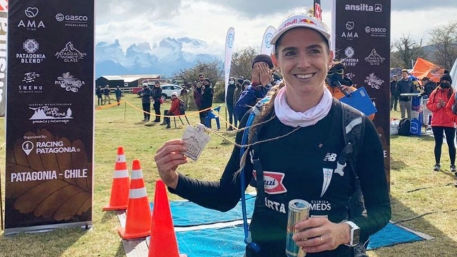 Valentina Carvallo se instaló en el podio del “Ultra Paine”